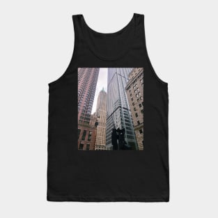 New York City Financial District Skyscrapers Tank Top